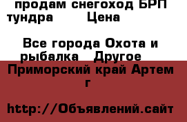 продам снегоход БРП тундра 550 › Цена ­ 450 000 - Все города Охота и рыбалка » Другое   . Приморский край,Артем г.